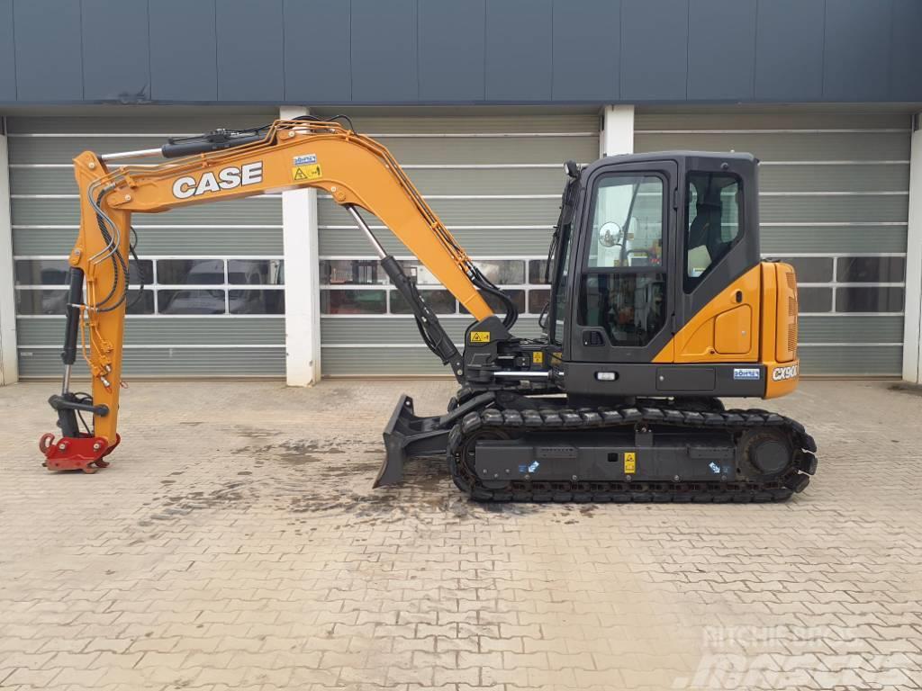 CASE CX 90 DSR mit QC08H Midi excavators  7t - 12t