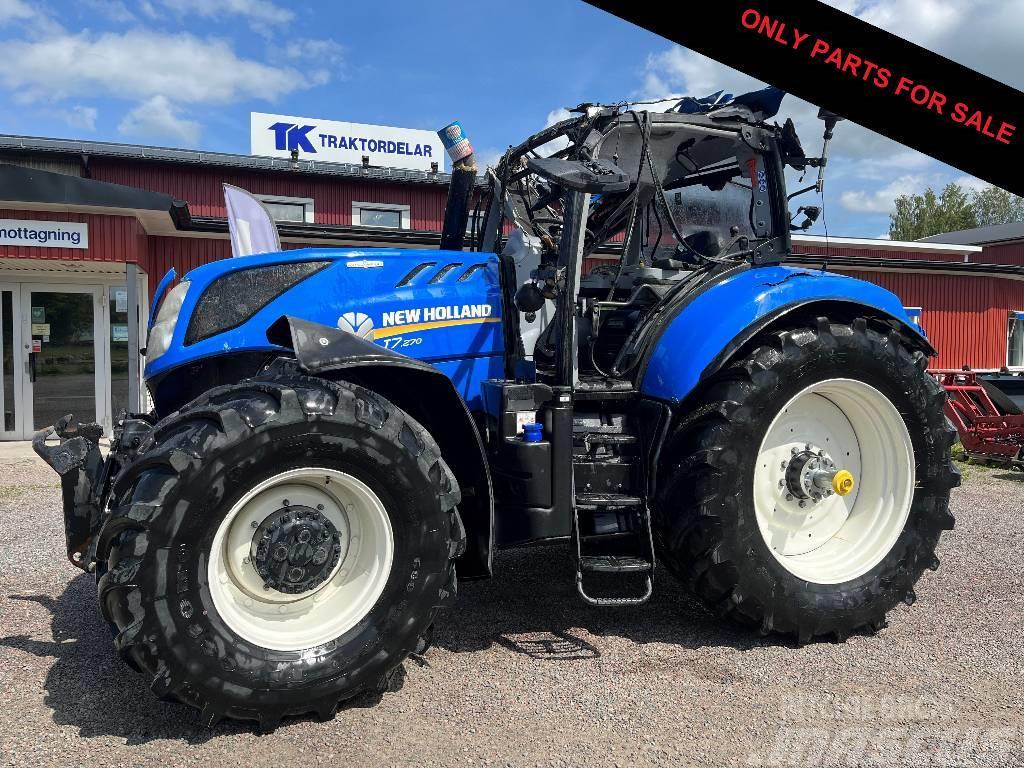 New Holland T 7.270 dismantled: only spare parts Tratores Agrícolas usados