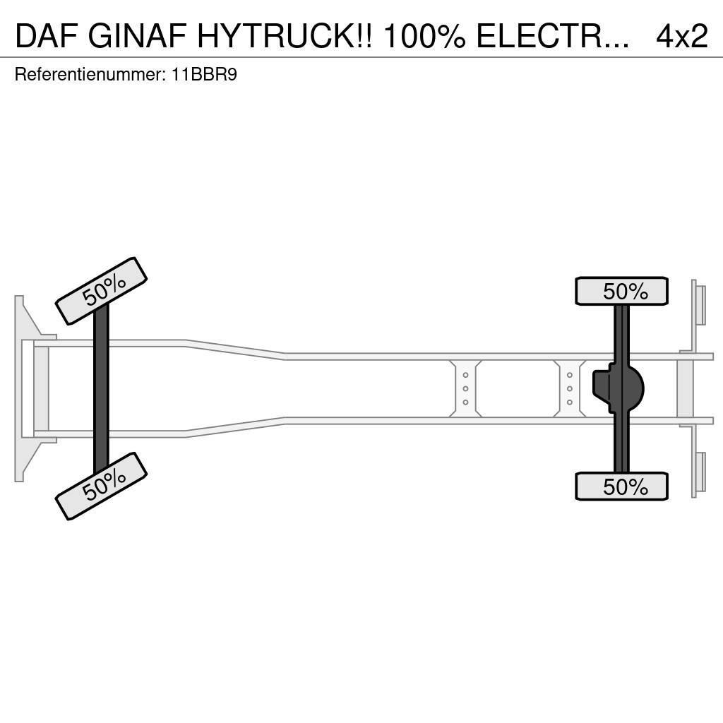 DAF GINAF HYTRUCK!! 100% ELECTRIC!! ZERO EMISSION!!!68 Camiões de caixa fechada