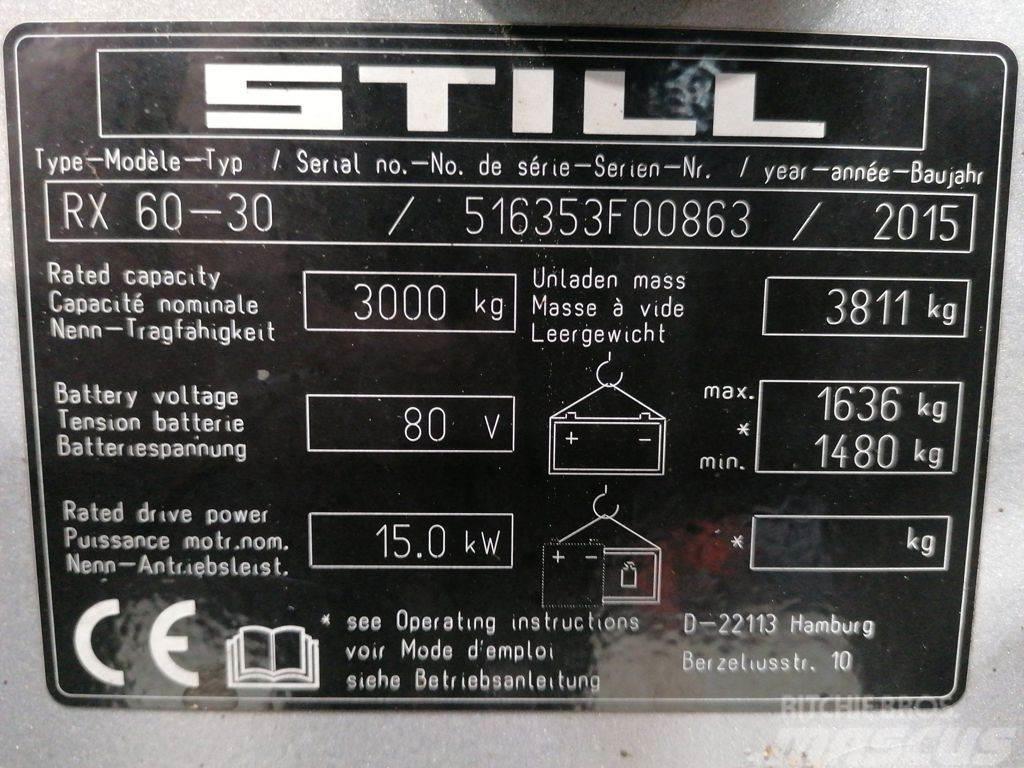 Still RX60-30 Empilhadores eléctricos