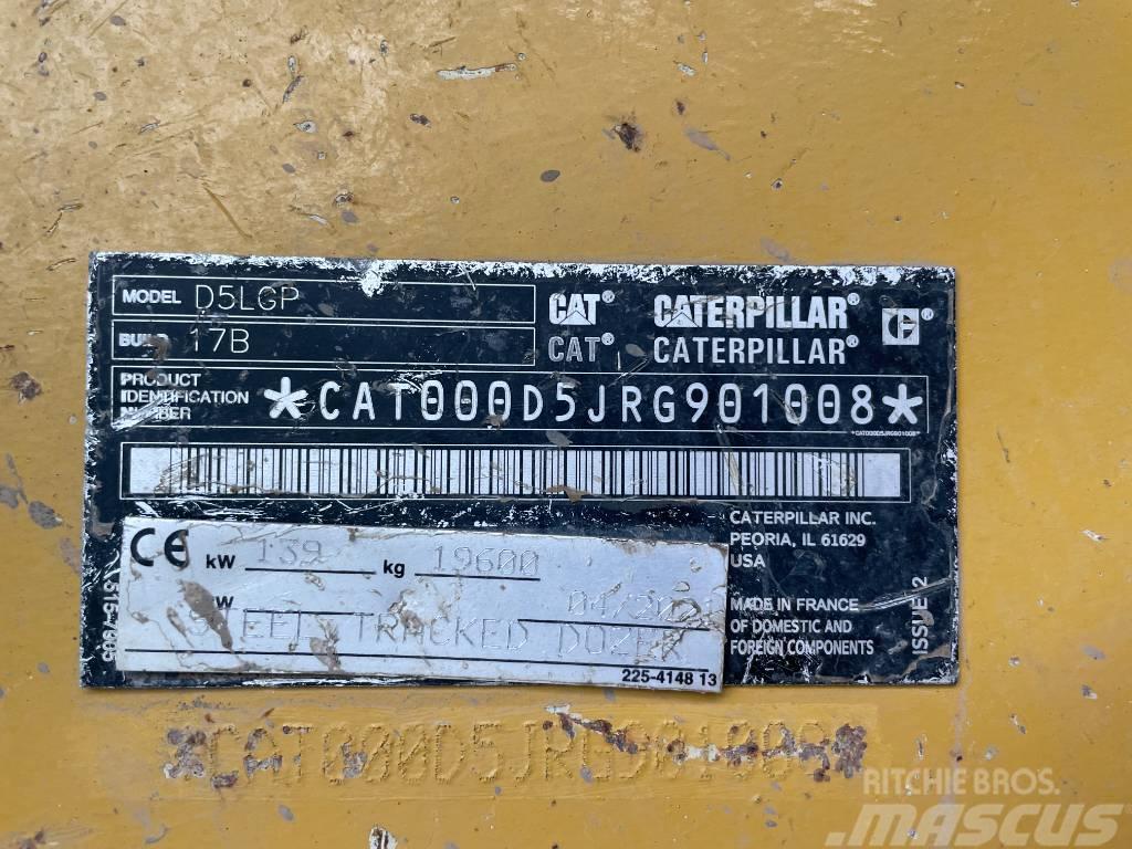 CAT D 5 LGP Dozers - Tratores rastos