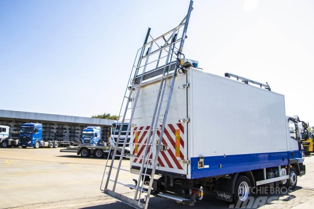 Iveco EUROCARGO 90E18- E5 +Porte-bagages réglable Camiões de caixa fechada
