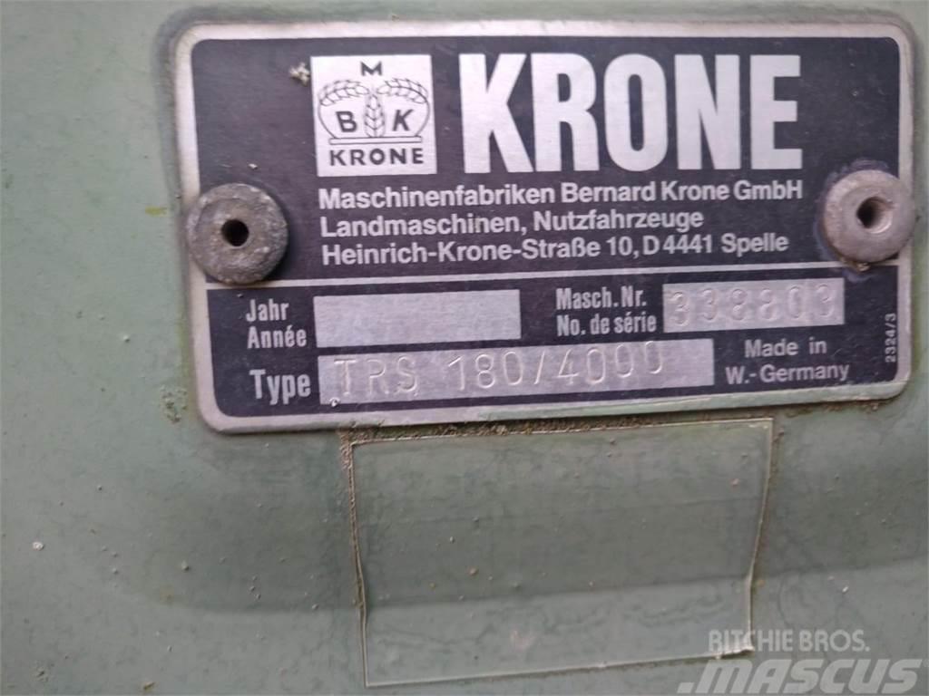 Krone TRS 180 / 4000 Grades mecânicas e moto-cultivadores