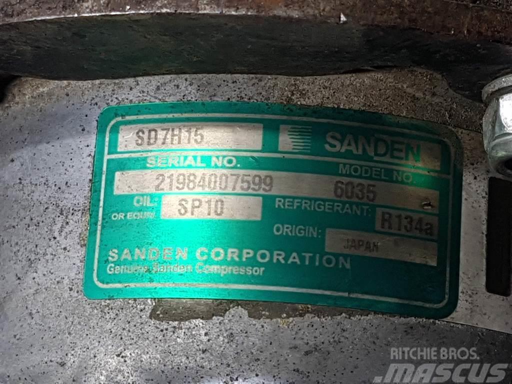  Sanden SD7H15-6035-Compressor/Kompressor/Aircopomp Motores