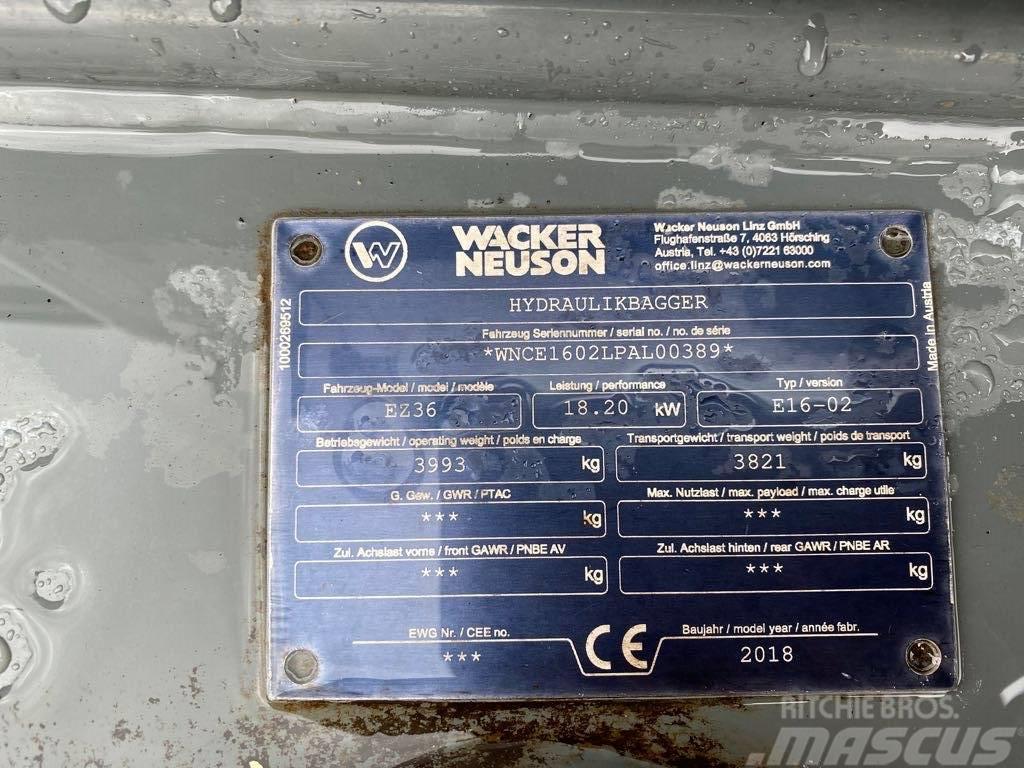 Wacker Neuson EZ36VDS Escavadoras de rastos