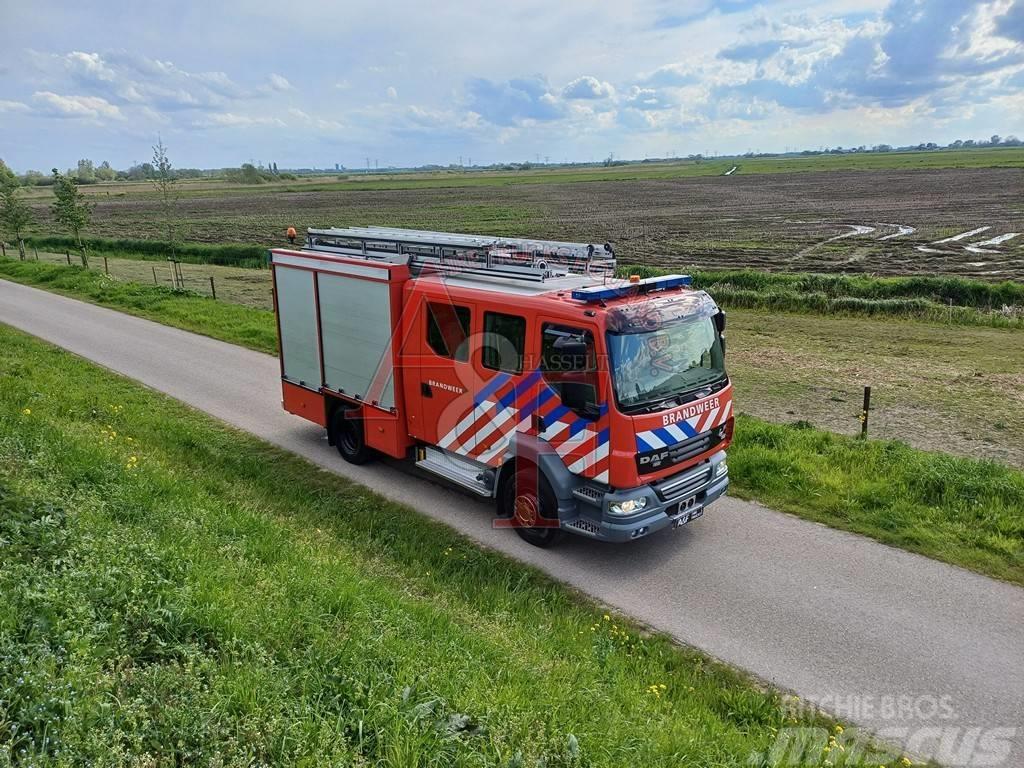 DAF LF55 Brandweer, Firetruck, Feuerwehr + One Seven Carros de bombeiros