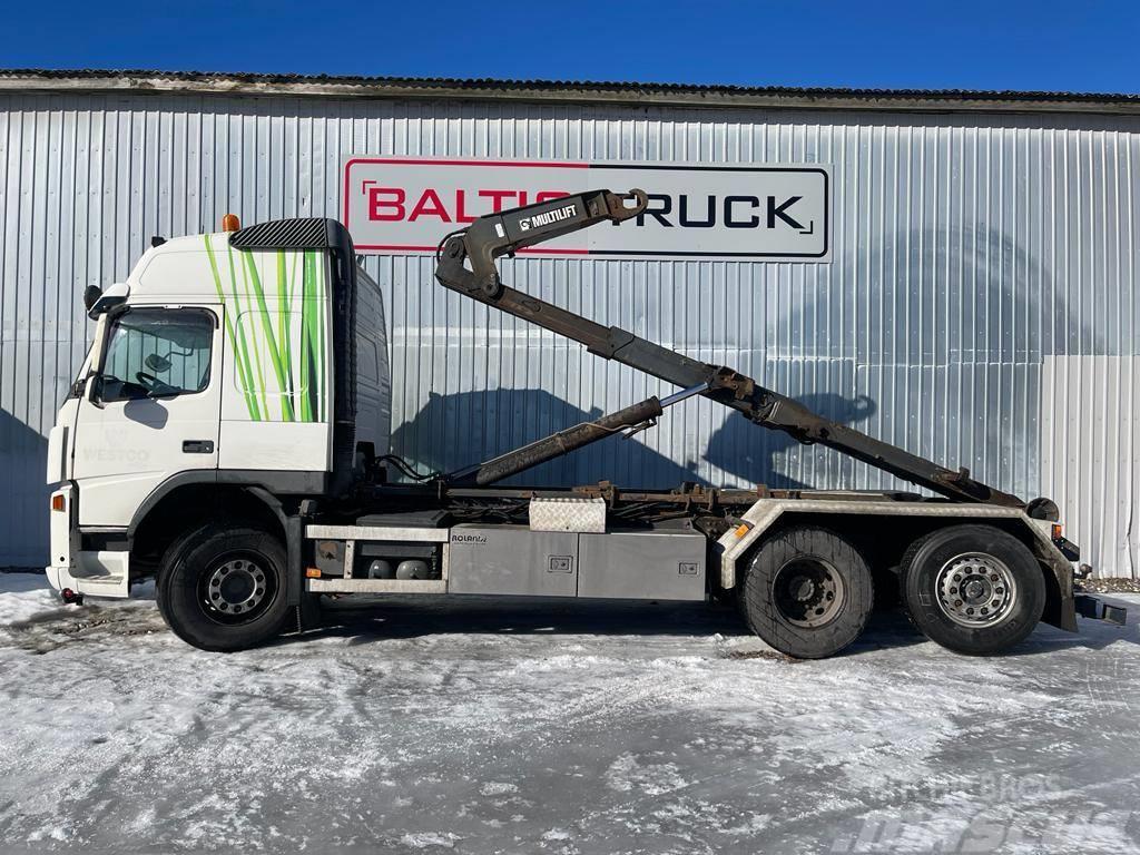 Volvo FM480, 6x2 MULTILIFT Hook lift trucks