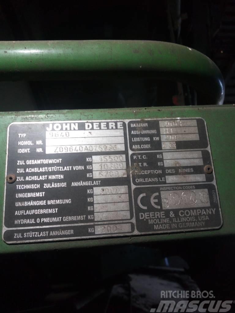 John Deere 9640 WTS Ceifeiras debulhadoras