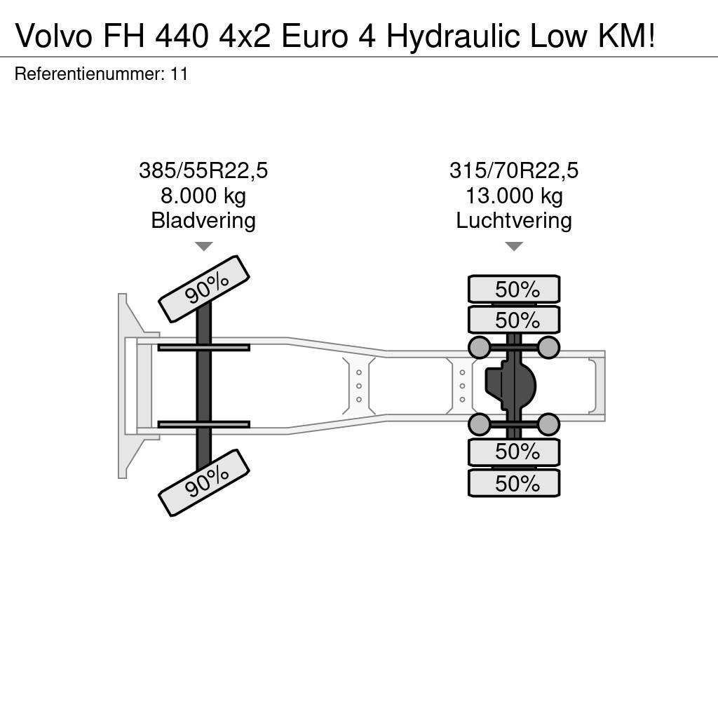 Volvo FH 440 4x2 Euro 4 Hydraulic Low KM! Tractores (camiões)