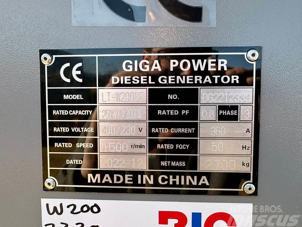  Giga power LT-W200GF 250KVA silent set Outros Geradores