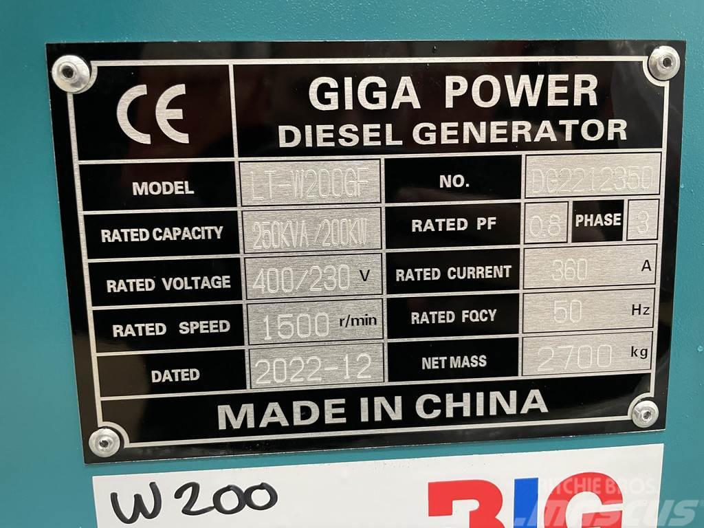 Giga power LT-W200GF 250KVA closed box Outros Geradores