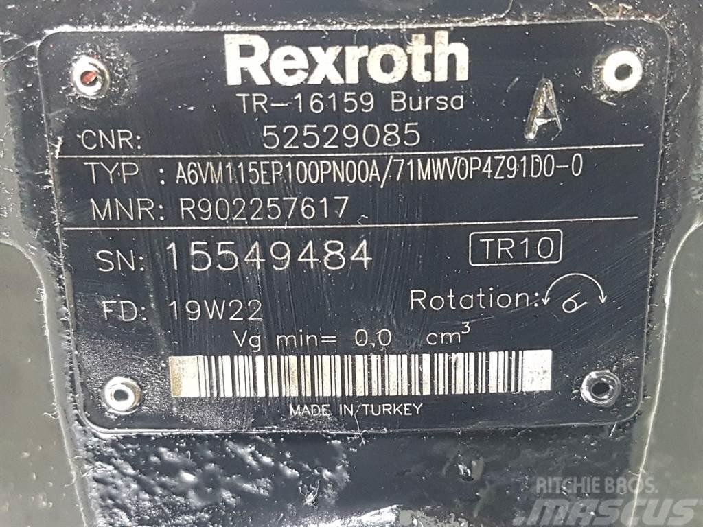 Manitou MLT630/730-Rexroth A6VM115EP100PN00A-Drive motor Hidráulica