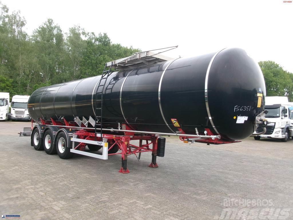 LAG Bitumen tank inox 33 m3 / 1 comp + ADR Semi Reboques Cisterna