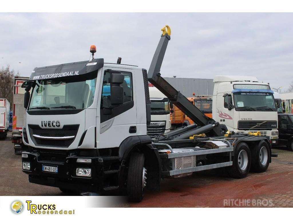 Iveco Stralis 460 + 6X2 + 20T + EURO 6 + 12 x IN STOCK Camiões Ampliroll