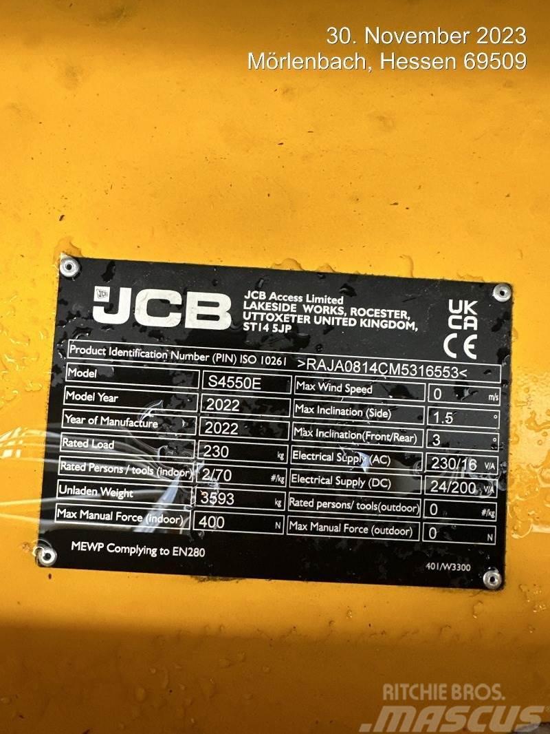 JCB S4550E Elevadores de tesoura