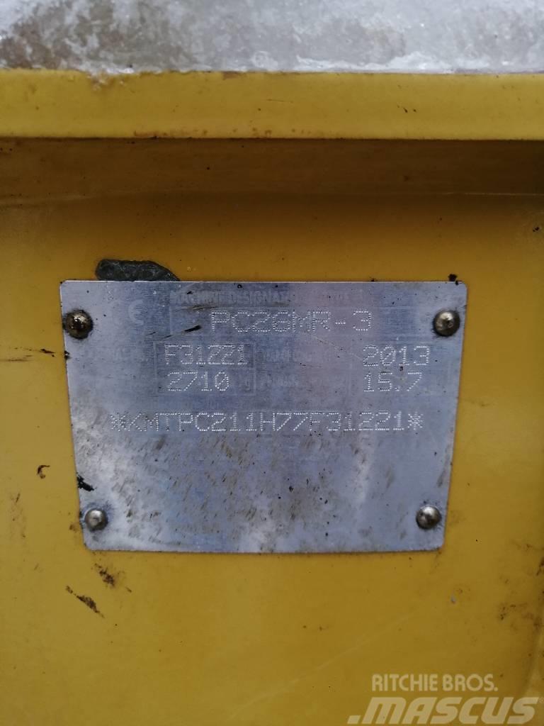 Komatsu PC26MR-3 Mini Escavadoras <7t