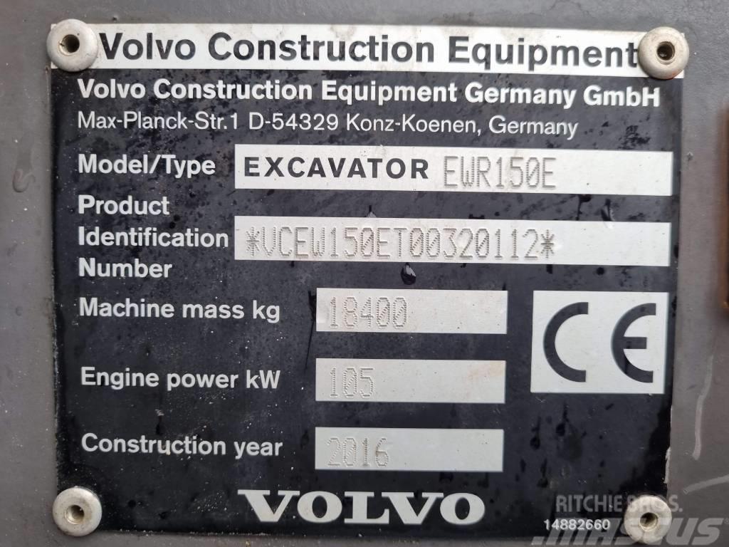 Volvo EWR 150 E Escavadoras de rodas