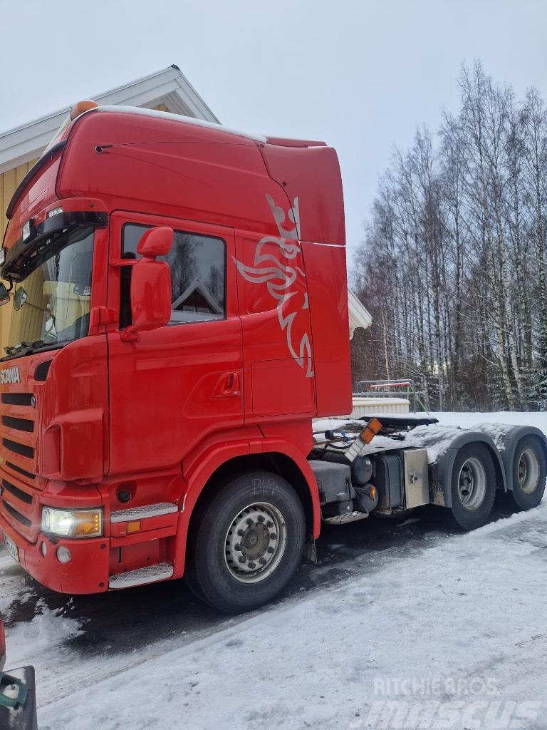 Scania 6x4 R480 manuaali retarder hydrauliikalla Tractores (camiões)