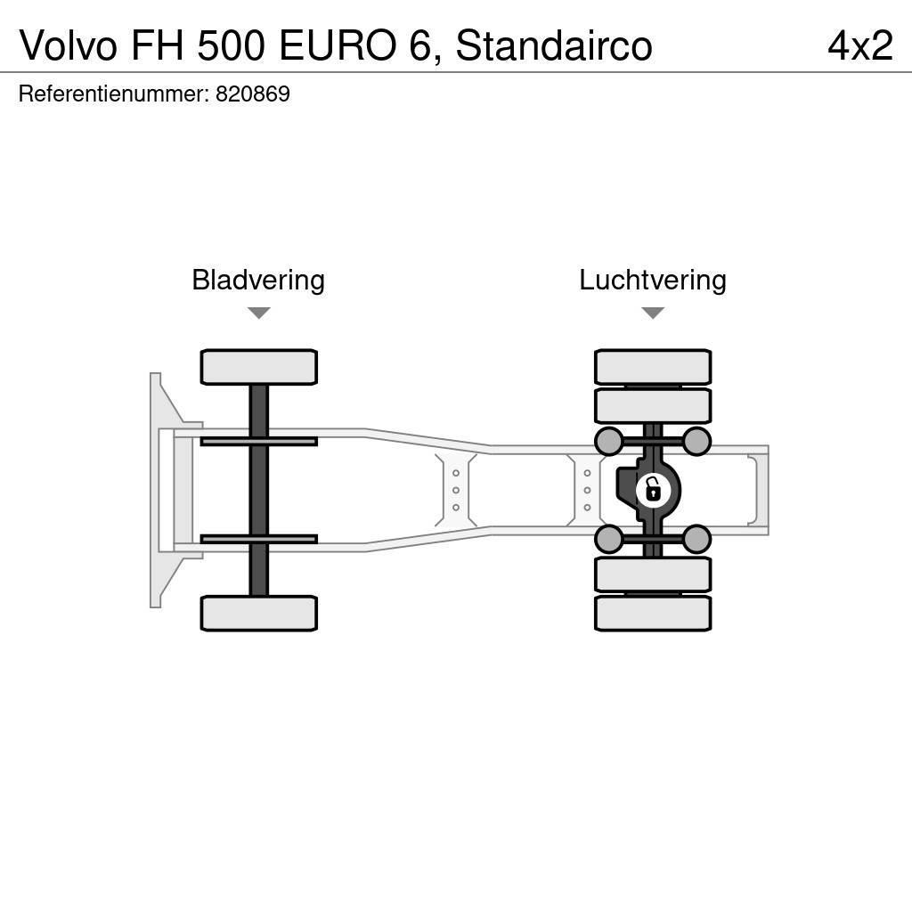 Volvo FH 500 EURO 6, Standairco Tractores (camiões)