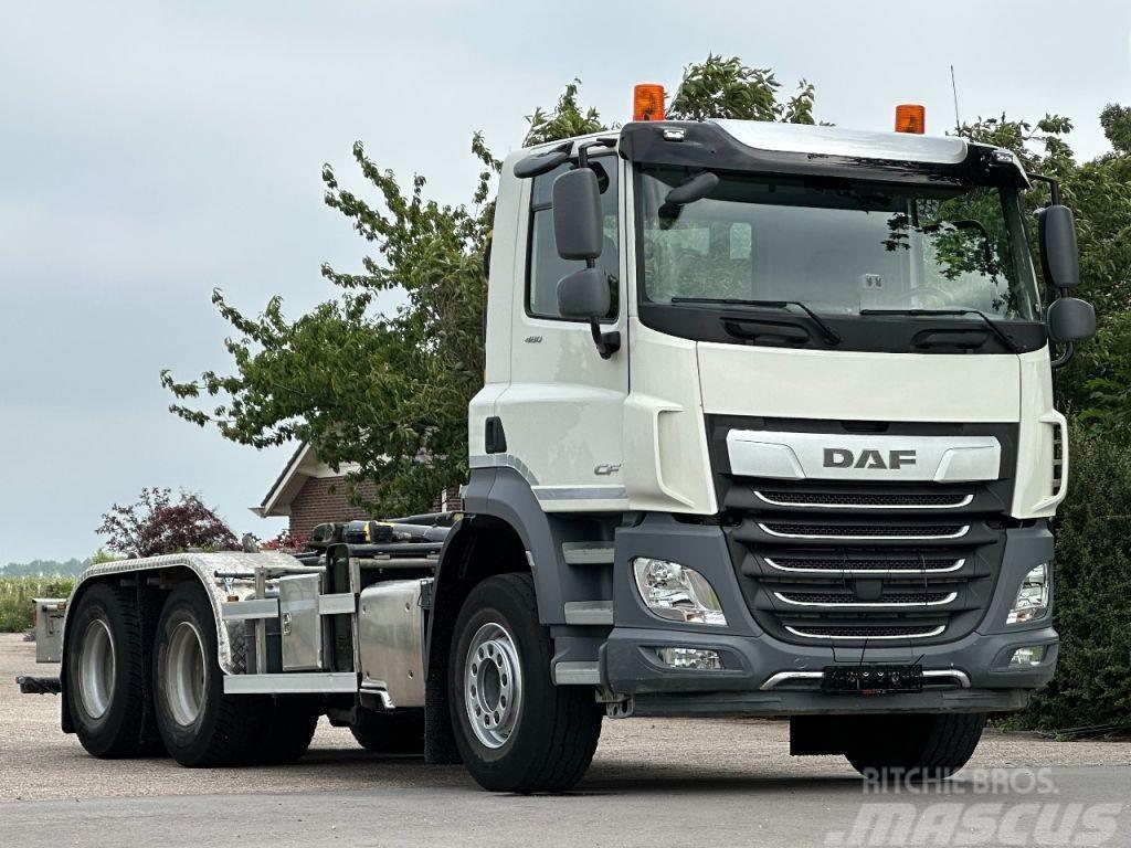DAF CF 480 FAT 6x4 HAAK/CONTAINER!!2021!!34dkm!! Camiões Ampliroll
