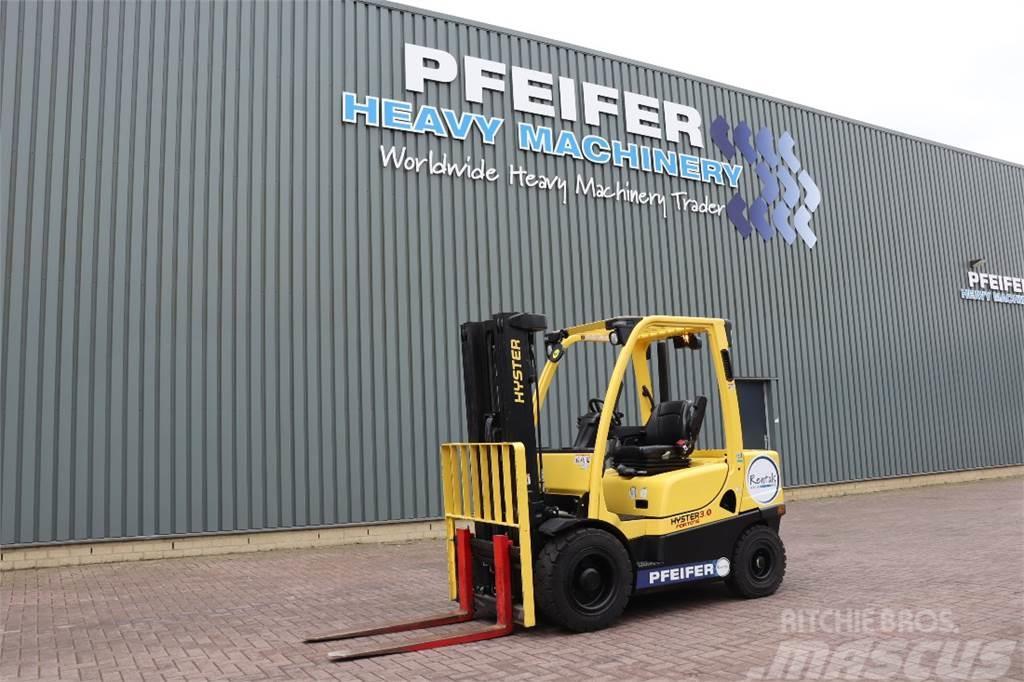 Hyster H3.0FT Valid inspection, *Guarantee! Diesel, Tripl Empilhadores Diesel