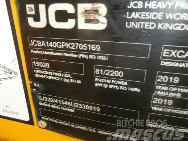 JCB 140X LC Escavadoras de rastos