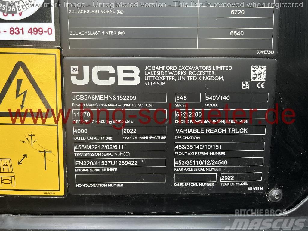 JCB 540-140 -Demo- Manipuladores telescópicos