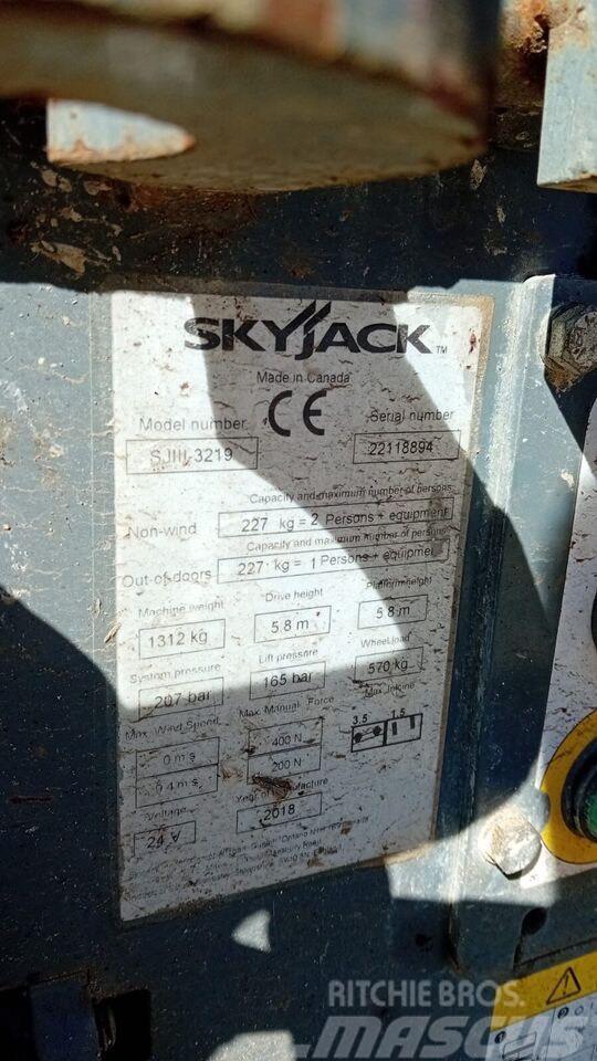 SkyJack SJ 3219 Elevadores de tesoura