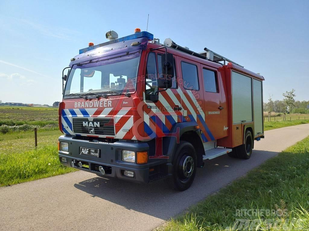 MAN 14.264 Brandweer, Firetruck, Feuerwehr - Ziegler Carros de bombeiros