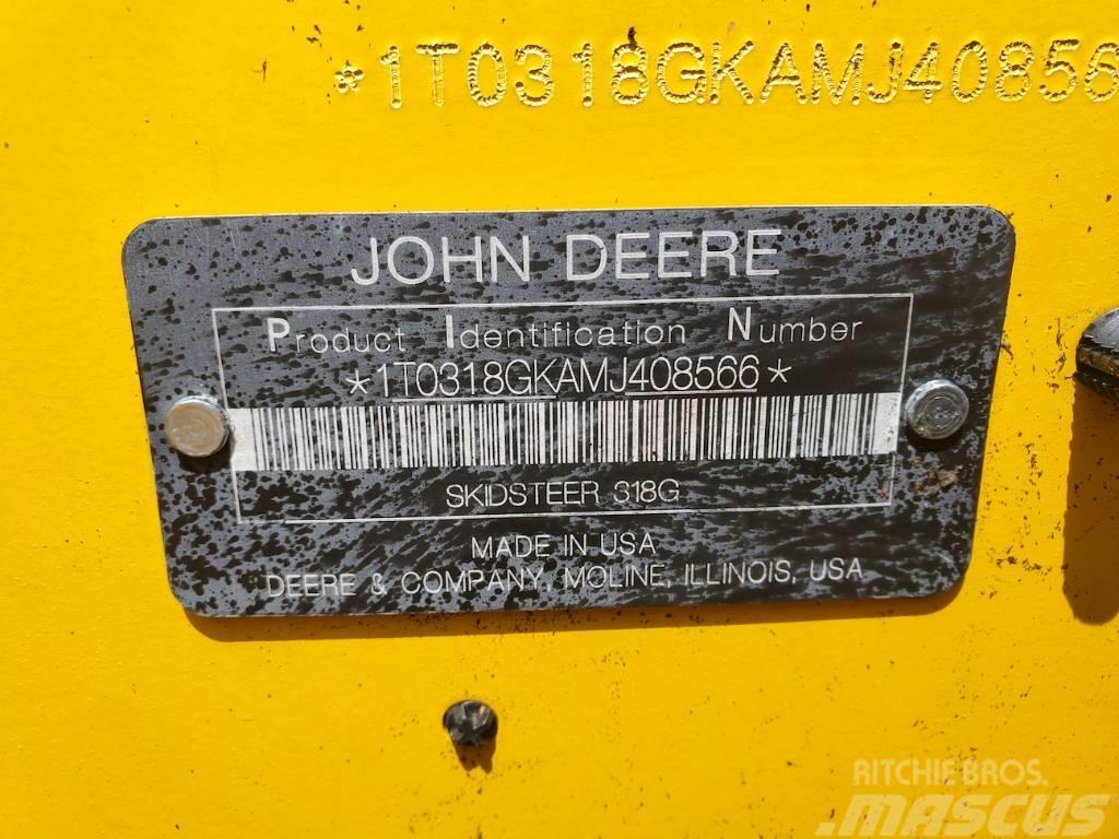 John Deere 318G Carregadoras de direcção deslizante