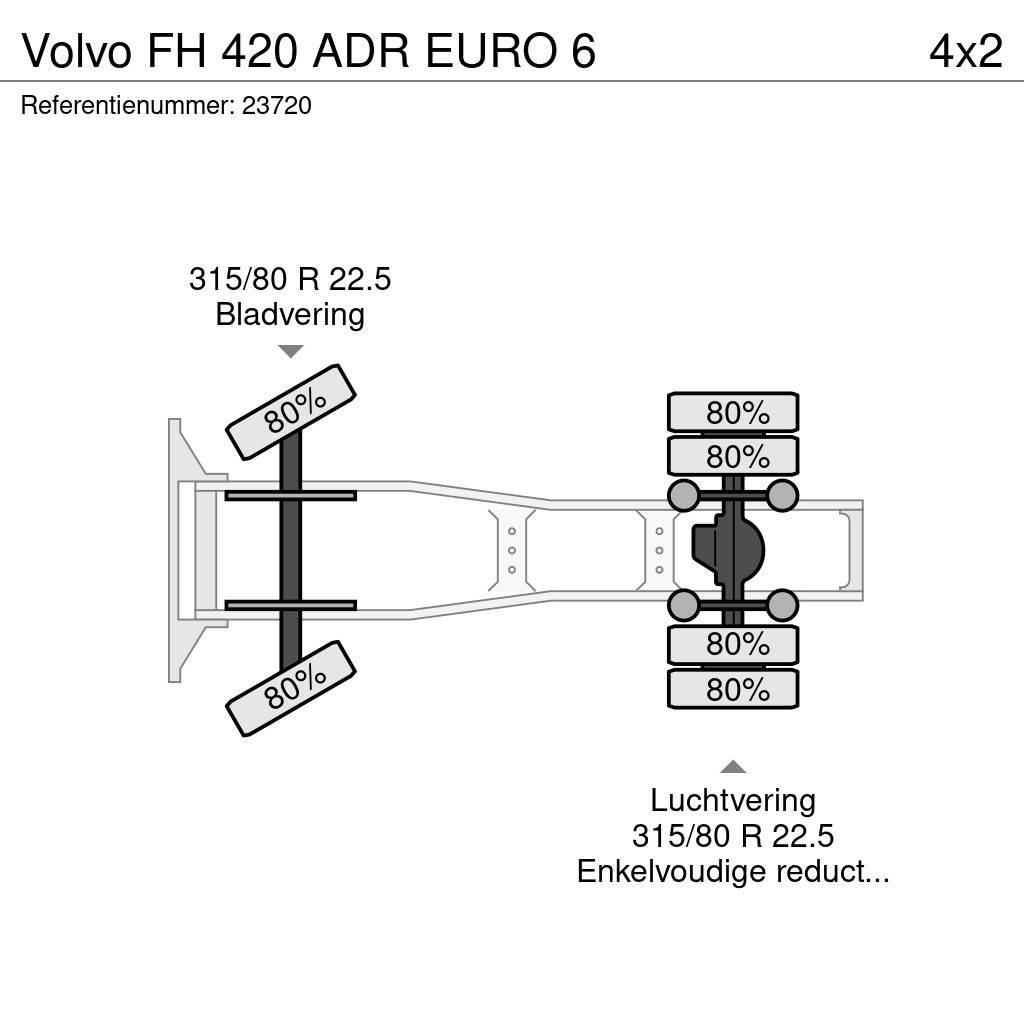 Volvo FH 420 ADR EURO 6 Tractores (camiões)
