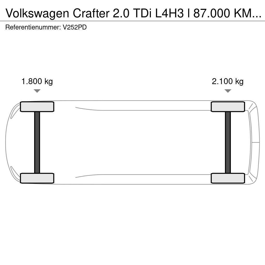 Volkswagen Crafter 2.0 TDi L4H3 l 87.000 KM l Airco l Cruise Caixa fechada