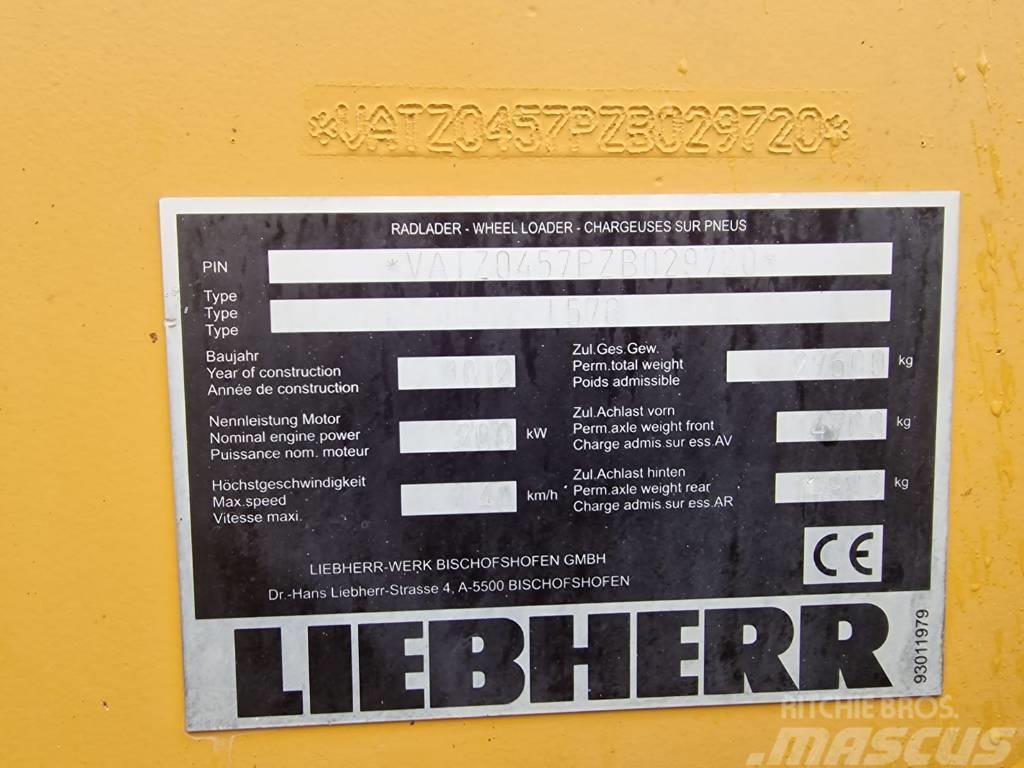 Liebherr L 576 2PLUS2 Bj 2012' Pás carregadoras de rodas