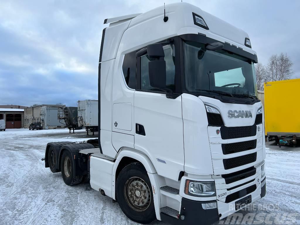 Scania S520A6X2NB EURO 6 ,full air, 9T front axel Tractores (camiões)