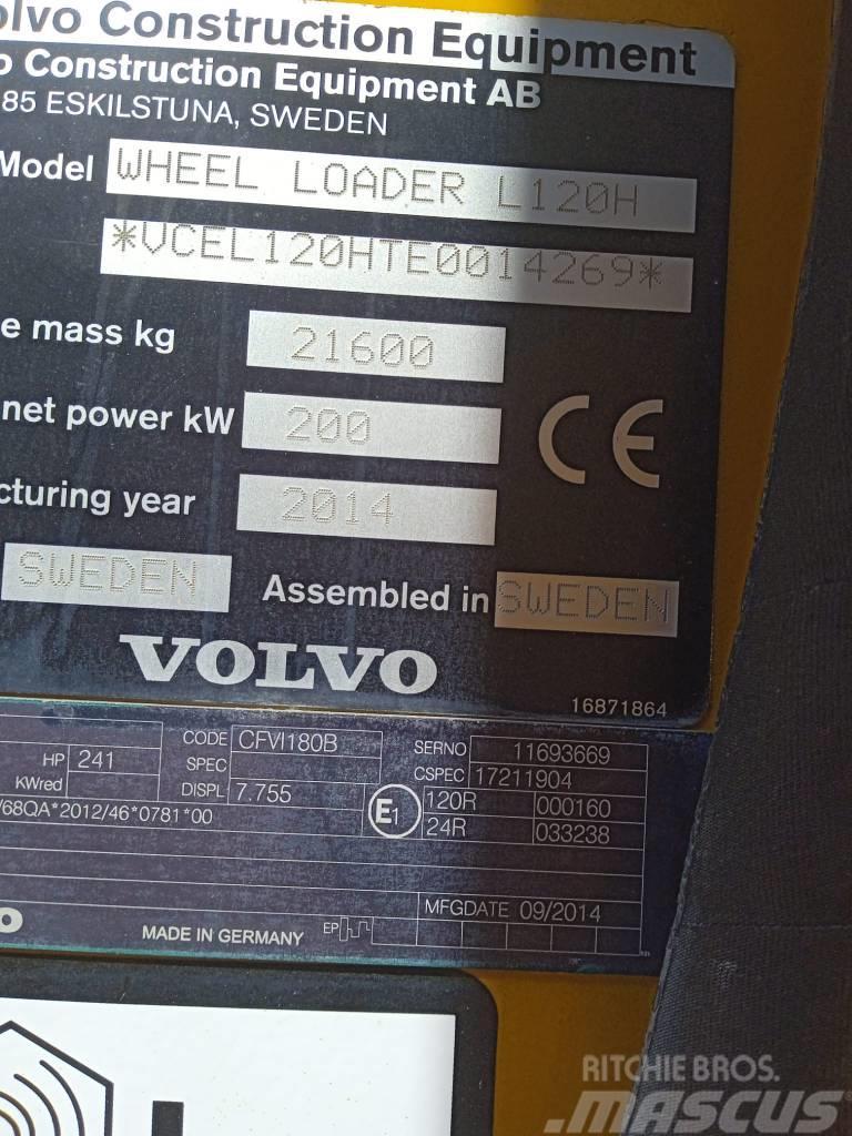 Volvo L 120 H Pás carregadoras de rodas