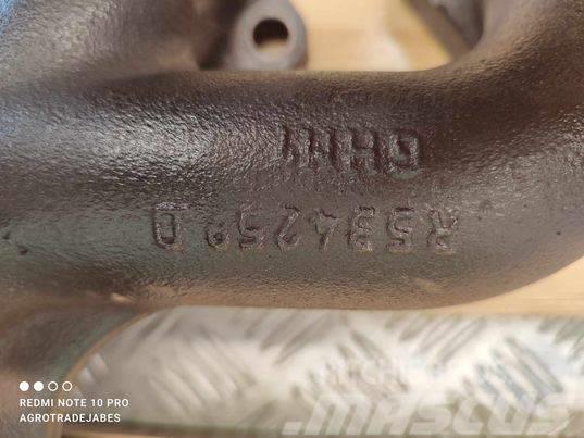 John Deere 6068 HRT 90 (R534259) exhaust manifold Motores agrícolas