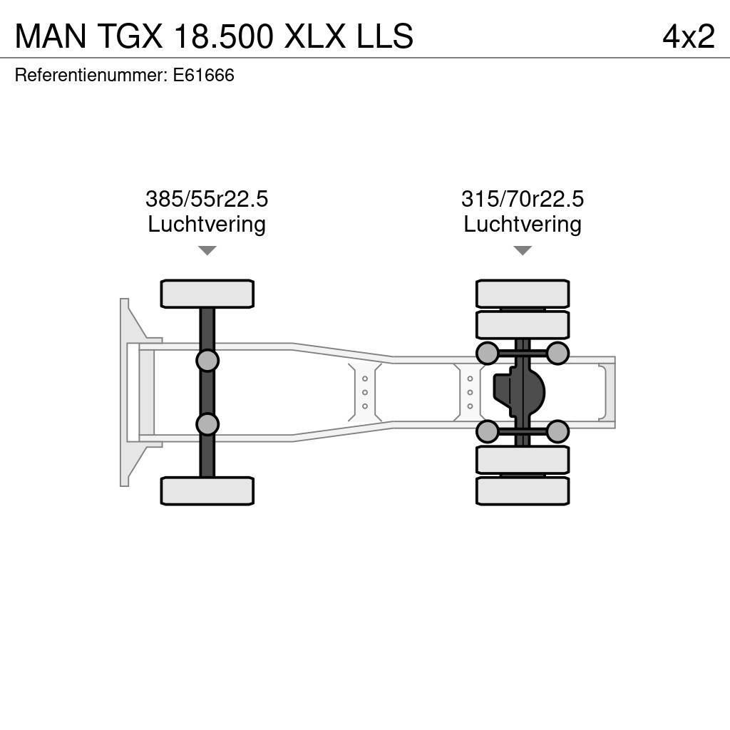 MAN TGX 18.500 XLX LLS Tractores (camiões)