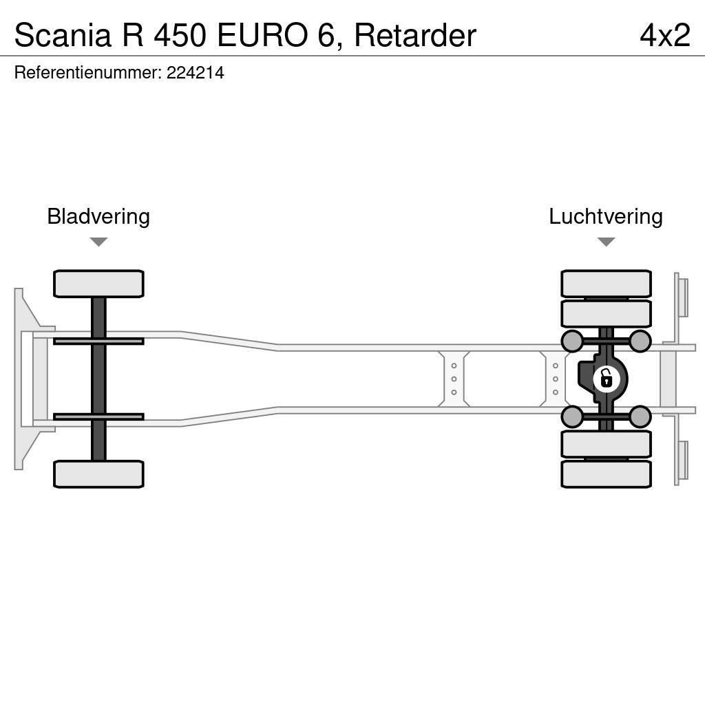 Scania R 450 EURO 6, Retarder Camiões de caixa fechada