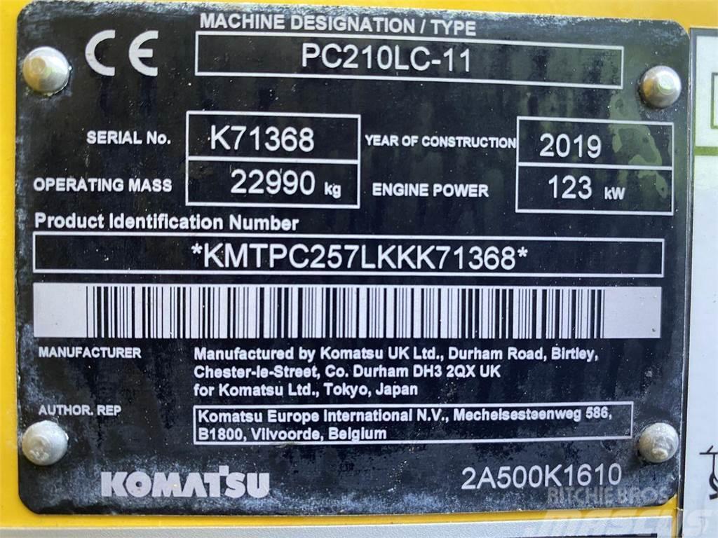Komatsu PC210LC-11 Escavadoras de rastos