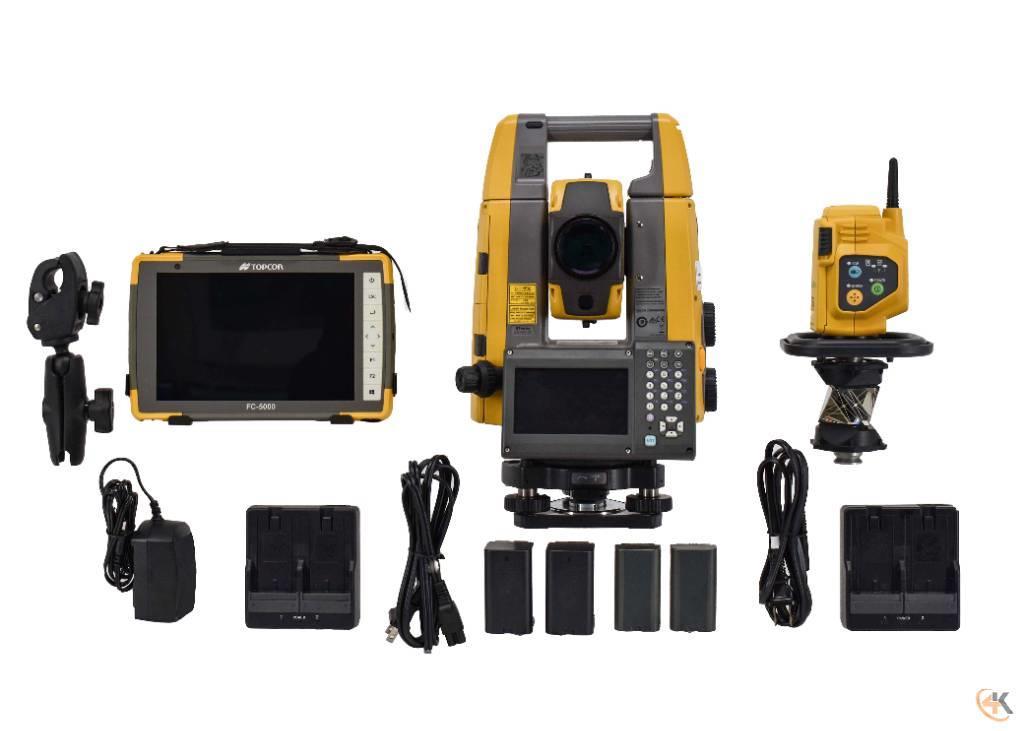 Topcon GT-503 Robotic Total Station w/ FC-5000 & Magnet Outros componentes