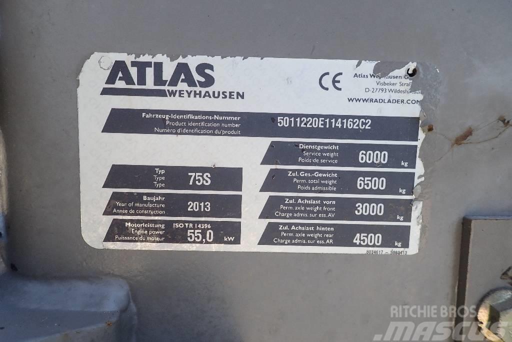 Atlas 75 S Pás carregadoras de rodas