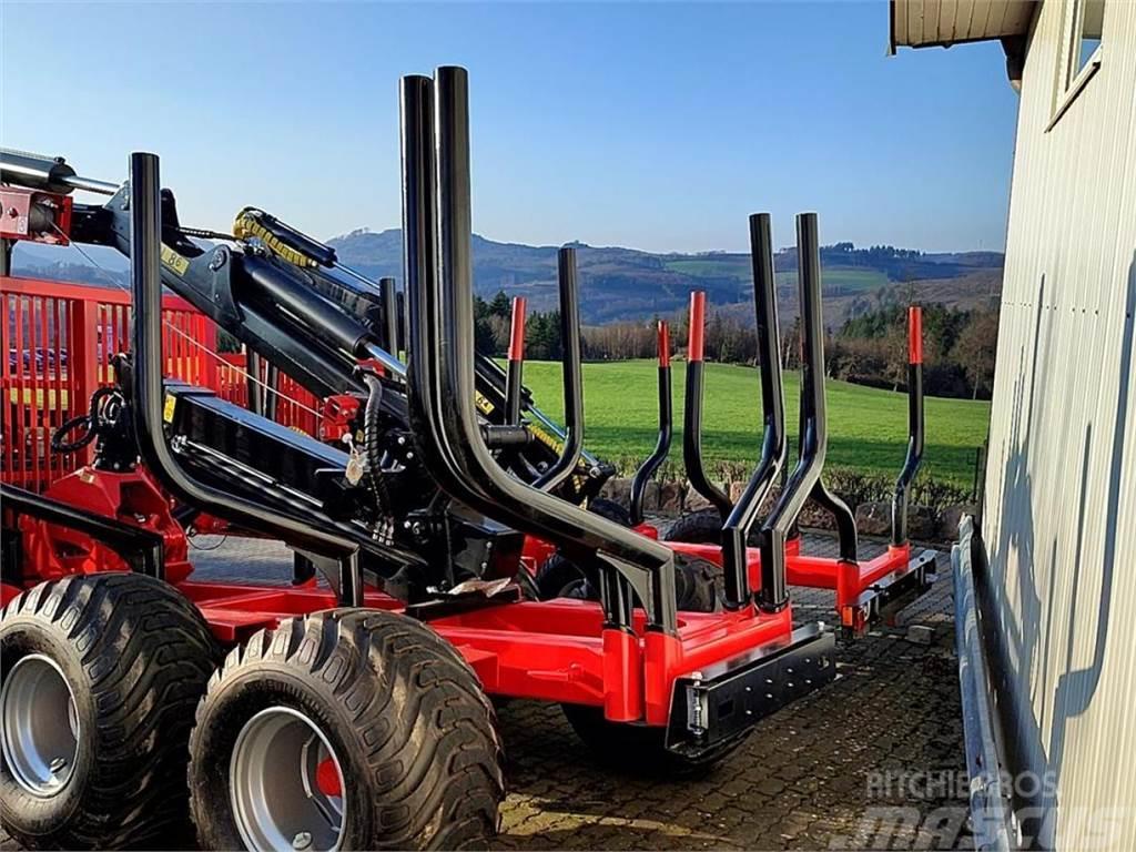 KTS Rückewagen 13t mit 8,6m Kran Outras máquinas agrícolas