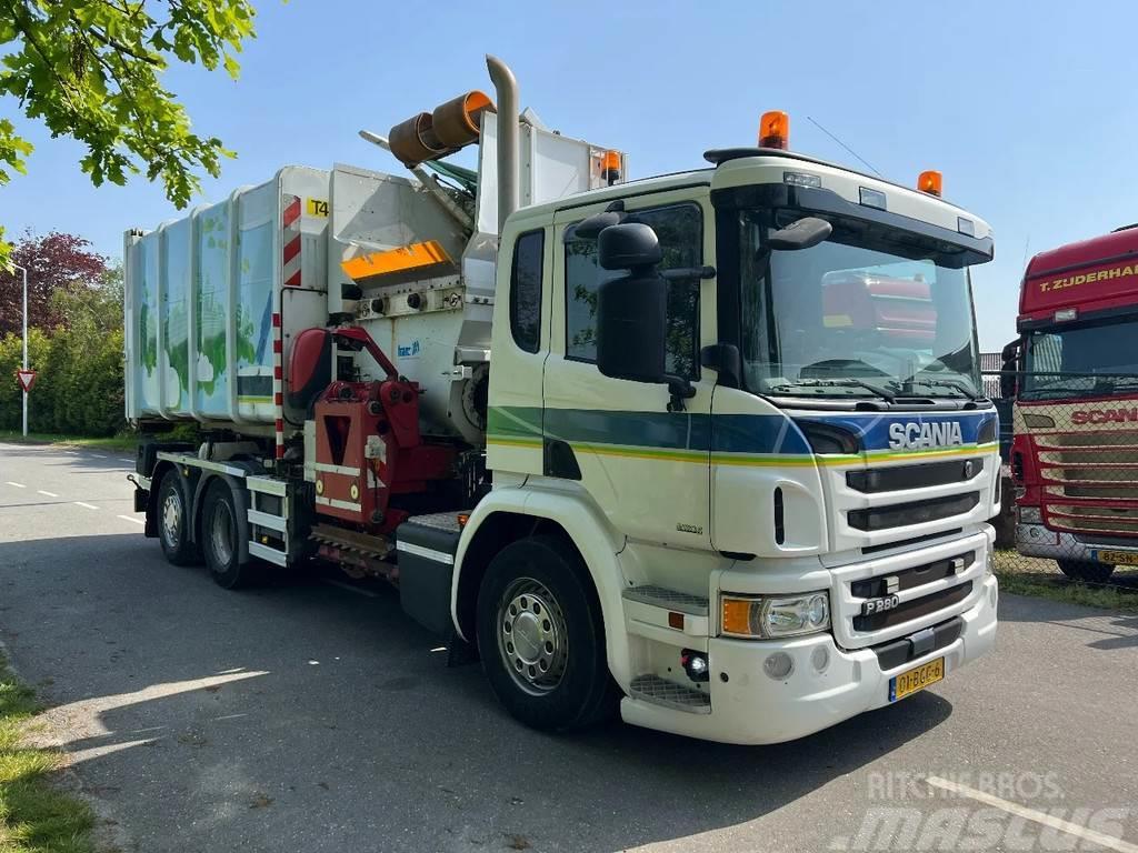 Scania P280 Translift + Containersystem EURO 6 Camiões de lixo