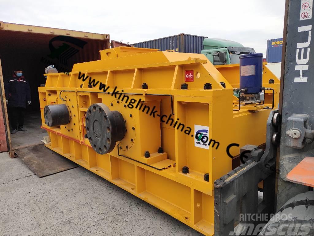 Kinglink KL-2PGS1500 Hydraulic Roller Crusher for Gold Ore Britadeiras