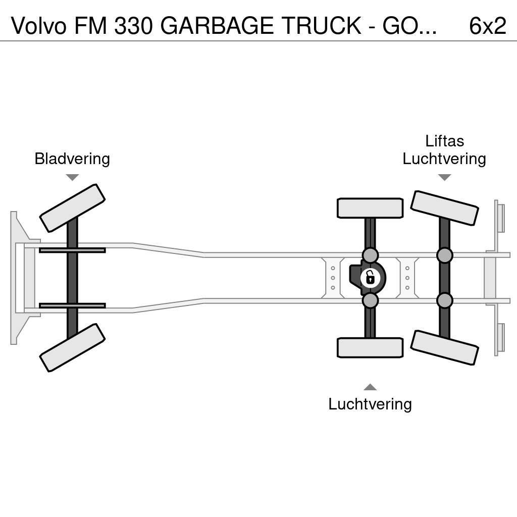 Volvo FM 330 GARBAGE TRUCK - GOOD WORKING CONDITION (!) Camiões de lixo