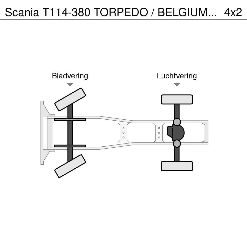 Scania T114-380 TORPEDO / BELGIUM TRUCK !! Tractores (camiões)