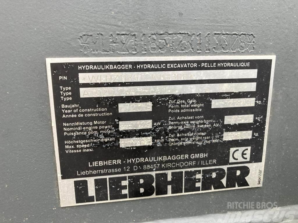 Liebherr A 920 Litronic Escavadoras de rodas
