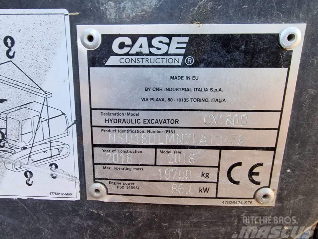 CASE CX 180 D Escavadoras de rastos