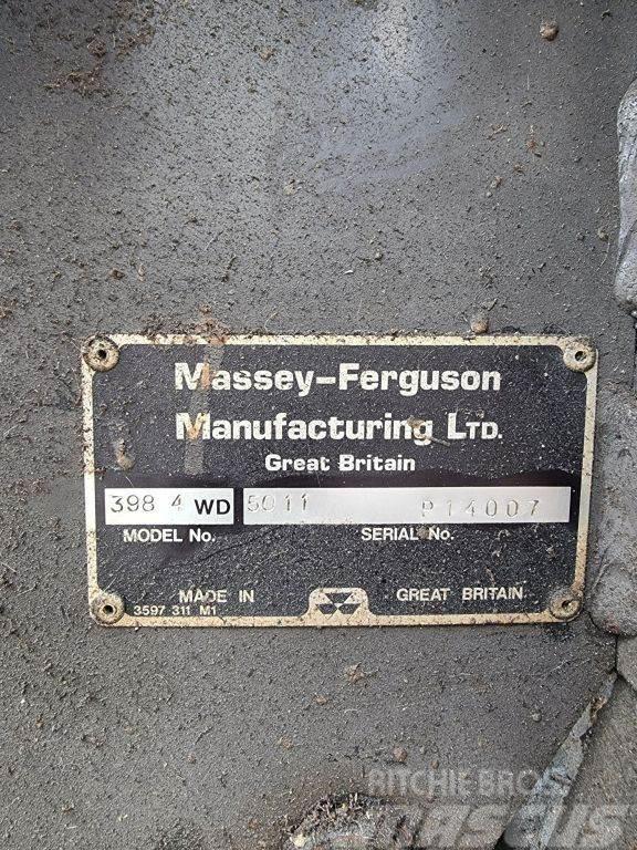Massey Ferguson 398 - 4x4 Tratores Agrícolas usados