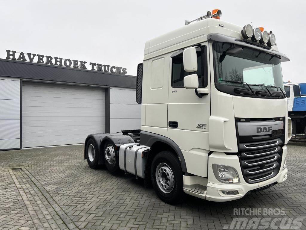 DAF XF 510 FTG 6x2 Euro 6 Intarder Tractores (camiões)